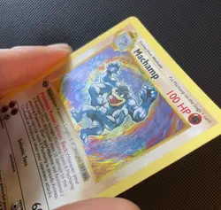 Machamp (Base Set Shadowless) 8/102 Deck Exclusives Pokemon 1st Edition Holo HP - Image 5