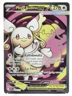 Mega Audino ex 253/217 -2026 Ascended Heroes Ultra Rare - Pokemon Card NM - Image 1