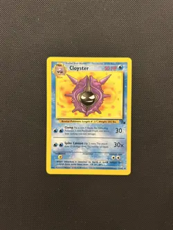 Cloyster 32/62 | Base Set Fossil | Non Holo Pokemon Card LP - Image 1