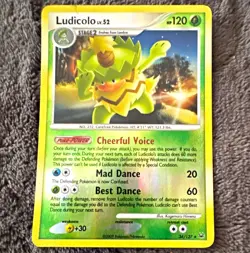 Ludicolo 34/127 Platinum Holo Rare 2009 120 HP English Pokemon TCG - Image 1