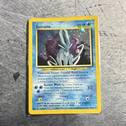 Pokemon TCG Suicune Holo Rare 14/64 Neo Revelation WOTC 2000 English 70 HP - Image 1