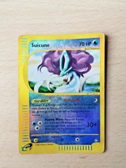 Pokemon Card SUICUNE 37/147 Reverse HOLO Aquapolis - Rare English Card! - Image 4