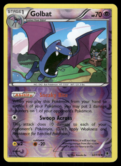 Pokemon TCG - Phantom Forces - Golbat 32/119 Reverse Holo - P - Image 1