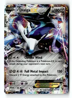 Pokemon Card Dialga EX Holo LP XY - Phantom Forces 62/119 - Image 1
