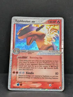 Typhlosion ex 110/115 Unseen Forces Holo Rare Pokemon TCG Nintendo HP+ - Image 3