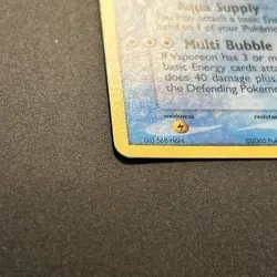 Pokemon TCG Vaporeon 19/115 Unseen Forces Holo Rare Stage 1 70 HP English - Image 5