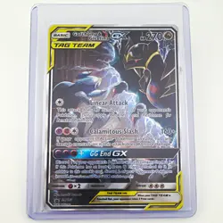 Pokemon TCG: 2019 Garchomp & Giratina GX TAG TEAM SM193 Black Star Promo Holo - Image 1