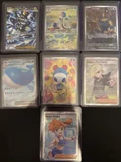 Pokemon SIR/Full Art Illustration Rare Lot Of 7 Pitch Black, Ascended Heroes - Image 1