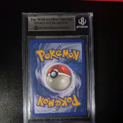BGS 9 - FLAREON 3/64 1ST EDITION HOLO - JUNGLE POKEMON CARD TCG - Image 2