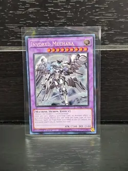 Yugioh 1x Invoked Mechaba Alt Art MP24-EN059 Prismatic Secret Rare 1st NM/MINT - Image 1