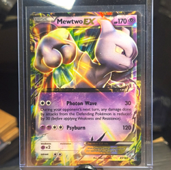 The Pokemon Company Mewtwo EX XY183 XY Black Star Promo Full Art Holo ENG 170 - Image 1