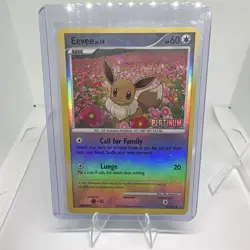 Pokemon TCG Eevee 62/100 Burger King Promo Reverse Holo Common 60 HP EN - Image 1