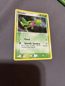 Pokemon TCG Treecko 016 Nintendo Holo Promo English HP 40 Basic Himeno - Image 1