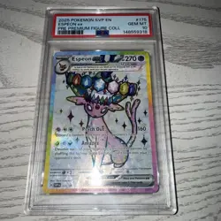 Pokemon TCG PSA 10 Espeon ex SVP175 Sv: Scarlet & Violet Promo Cards Holo - Image 2