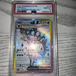 Pokemon TCG PSA 10 Espeon ex SVP175 Sv: Scarlet & Violet Promo Cards Holo - Image 3