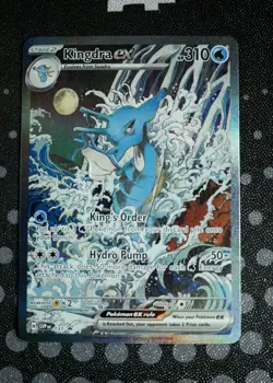 Kingdra ex - 131 Pokemon SV: Scarlet & Violet Promo Cards SVP Holo Near Mint - Image 1