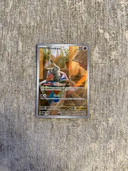 Pokemon TCG Mimikyu 075 Sv: Scarlet & Violet Promo Card Holo NM - Image 1