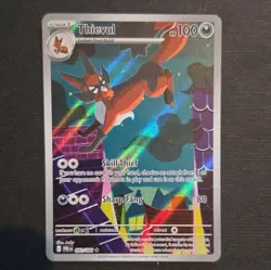 Nintendo Pokemon TCG Thievul 092/084 Pokemon League Promo Holo Stage 1 HP 100 - Image 1