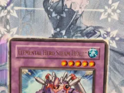 DP1-EN013 Elemental Hero Steam Healer Ultra Rare 1st Ed Heavily Played YuGiOh - Image 3