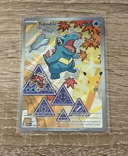 Pokemon TCG Totodile MEP048 Black Star Promo First Partner Series 2 NM - Image 2