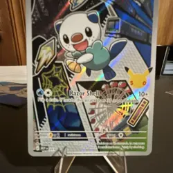 Pokemon TCG Oshawott 51 Black Star Promo First Partners Series 2 NM 💧 - Image 2