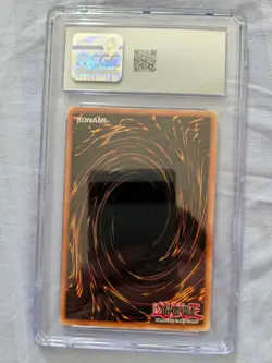Error Misprint CGC 3.5  YuGiOh Dark Duel Stories Blue-Eyes White Dragon DDS-001 - Image 2