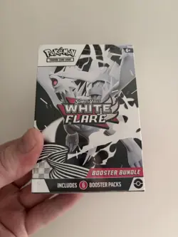 Pokemon TCG Scarlet Violet White Flare Booster Bundle New and Factory Sealed - Image 1
