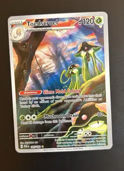 Toedscruel - 185/182 - Pokemon Paradox Rift Illustration Rare Card NM - Image 1