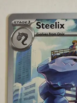 Steelix 208/182 SV04: Paradox Rift Illustration Rare Near Mint Pokemon Card Tcg - Image 5