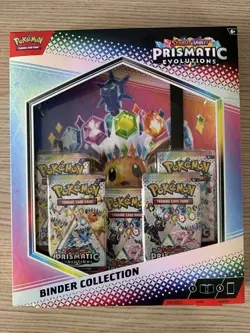 Pokemon TCG Scarlet & Violet Prismatic Evolutions Binder Collection (Sil1) - Image 1