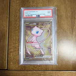 Mew EX 205/165 151 Ultra-premium Collection Pokemon PSA 9 - Image 1