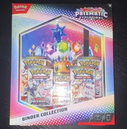 Pokemon TCG Scarlet & Violet—Prismatic Evolutions Binder Collection Eevee - Image 1