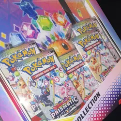 Pokemon TCG Scarlet & Violet—Prismatic Evolutions Binder Collection Eevee - Image 5