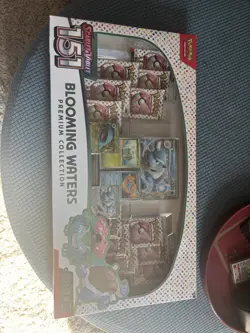 Pokemon TCG Blooming Waters Premium Collection Box Sealed New - Image 1