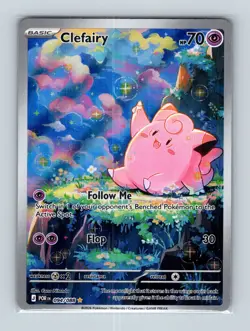 2026 Pokemon TCG Clefairy ME03: Perfect Order 094/088 Holo Illustration Rare NM - Image 1