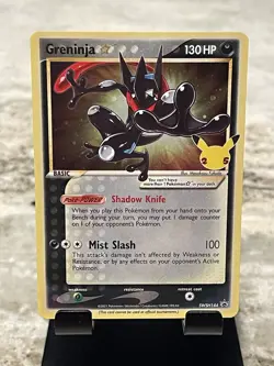 Greninja Gold Star SWSH144 Sword & Shield Black Star Promo Card Holo - Image 1