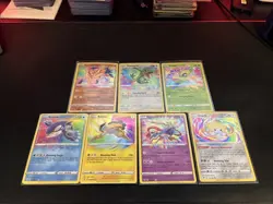 Pokemon TCG Lot 7 Amazing Rare Cards Near Mint Condition Almost Complete Set - Image 1