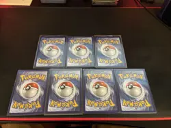 Pokemon TCG Lot 7 Amazing Rare Cards Near Mint Condition Almost Complete Set - Image 2