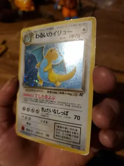 Dark Dragonite Holo No. 149 Team Rocket Pokemon Card Japanese Nintendo Japan - Image 3