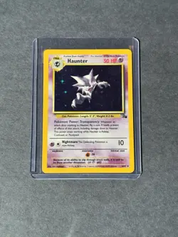 Haunter - Holo Rare - Fossil Set - 6/62 - WOTC 1999 - Vintage Pokemon Card - Image 1