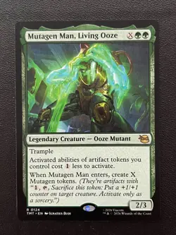 Mutagen Man, Living Ooze 0124 Teenage Mutant Ninja Turtles Magic: The Gathering - Image 1