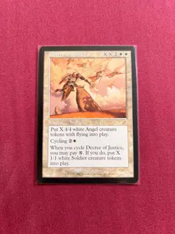 Decree of Justice - Normal - MTG - Scourge - 8/143 - 2003 - Magic The Gathering - Image 1