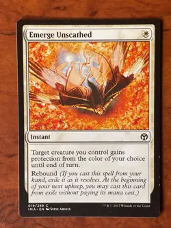 Emerge Unscathed MTG Magic the Gathering Card NM Near Mint IMA - Image 1