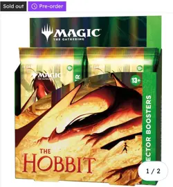 Magic: The Gathering The Hobbit - Collector Booster Pack presale 195166205021 - Image 2