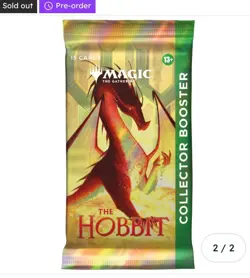Magic: The Gathering The Hobbit - Collector Booster Pack presale 195166205021 - Image 3
