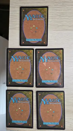 Magic The Gathering Chocobo Track Foil Lands Bundle X5 - Image 2