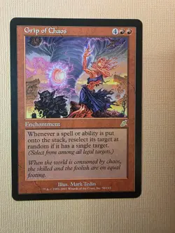 GRIP OF CHAOS 98 R SCOURGE MAGIC: THE GATHERING LP - Image 1