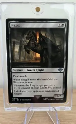 The Lord of the Rings - Nazgul Set All 9 Nazgul Cards NM - Magic MTG (Non Foil) - Image 2