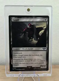 The Lord of the Rings - Nazgul Set All 9 Nazgul Cards NM - Magic MTG (Non Foil) - Image 4