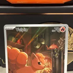 Pokemon TCG Mega Evolution 138/132 Vulpix IR Illustration Rare - Image 3
